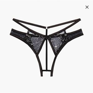Savage x fenty crotchless dear diary thong
